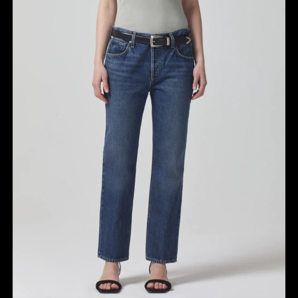 Citizens of Humanity Neve low slung relaxed jeans size 26 Yves wash - Picture 1 of 13